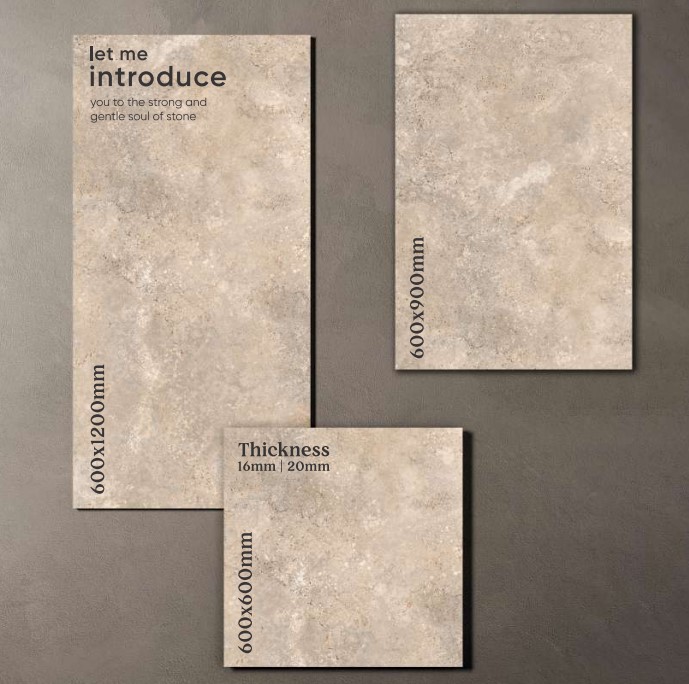 Outdoor Porcelain Tiles 60x90 CM for Outdoor Flooring, Patio & Garden Areas